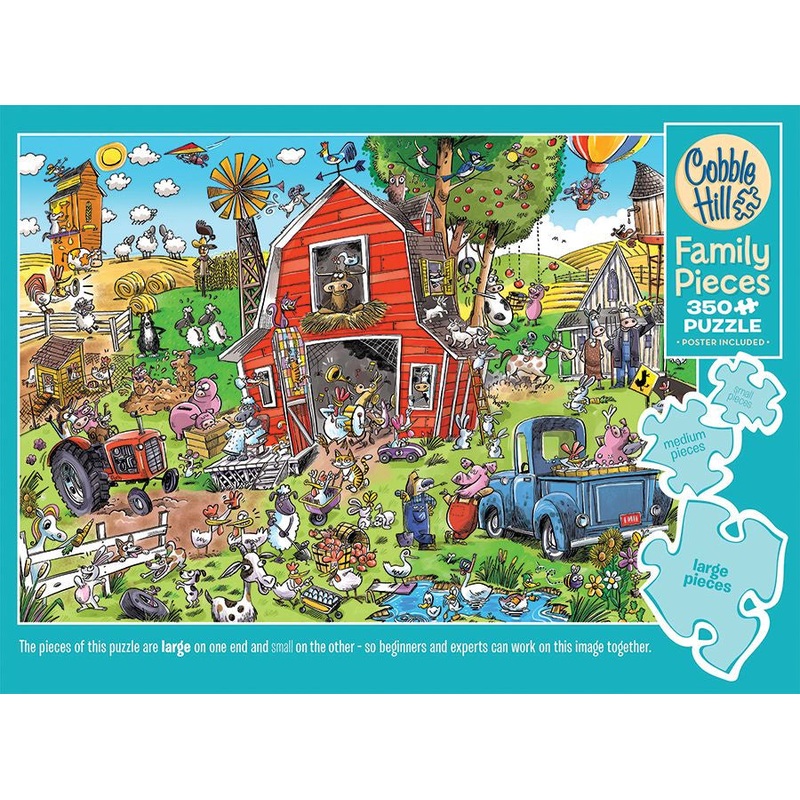 Cobble Hill – Farmyard Folly (Family)(350 pcs)