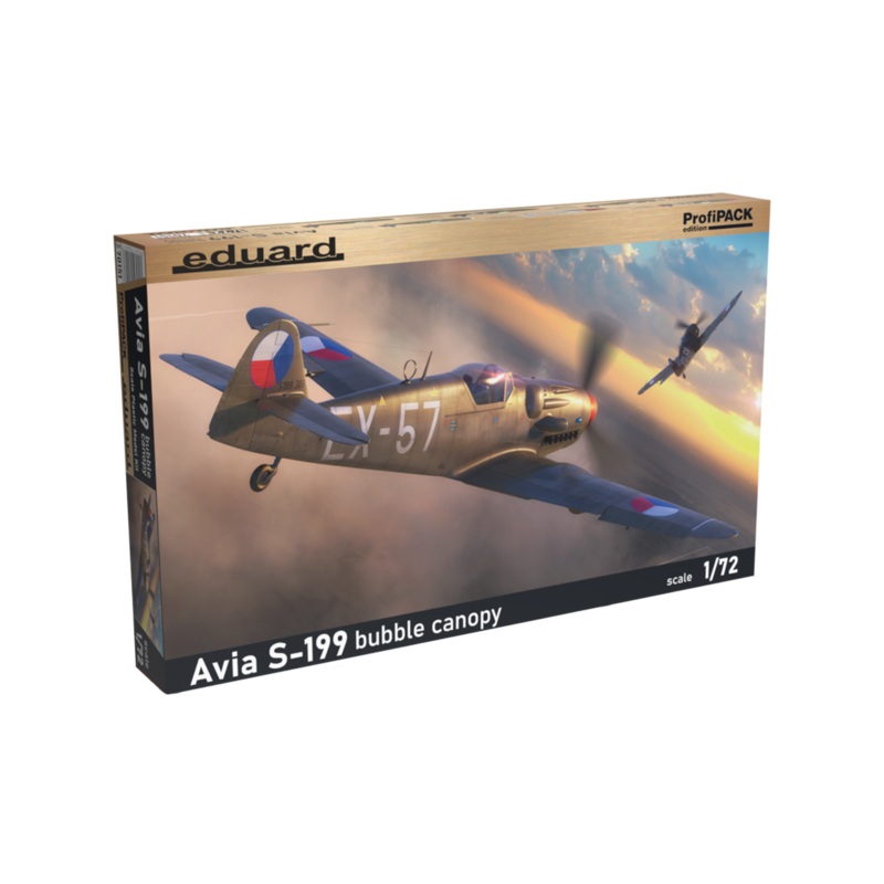 Eduard – 1/72 Avia S-199 bubble canopy (ProfiPack)