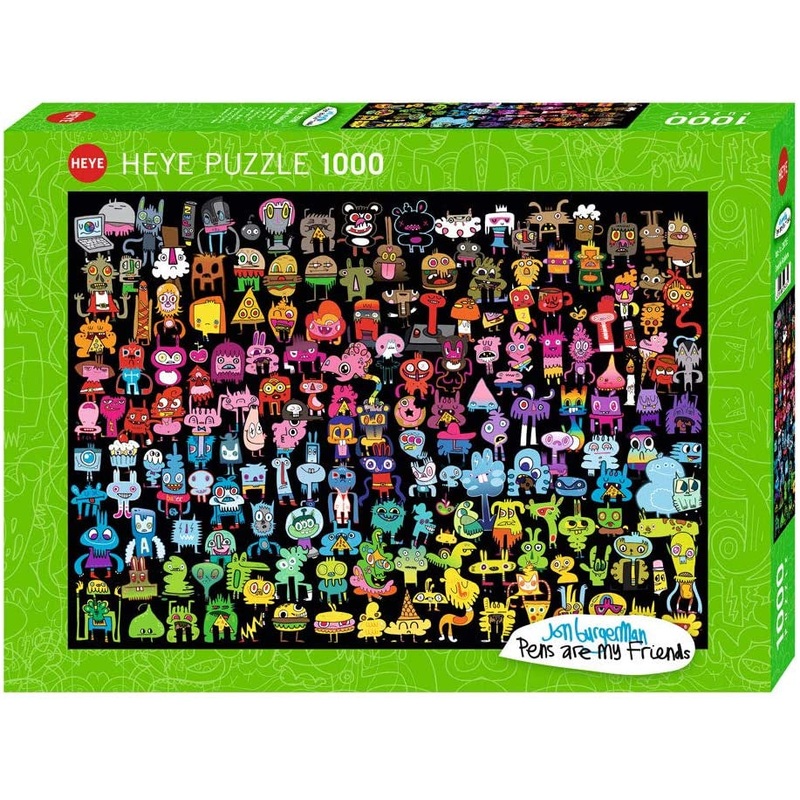 Heye – Doodle Rainbow (1000pcs)