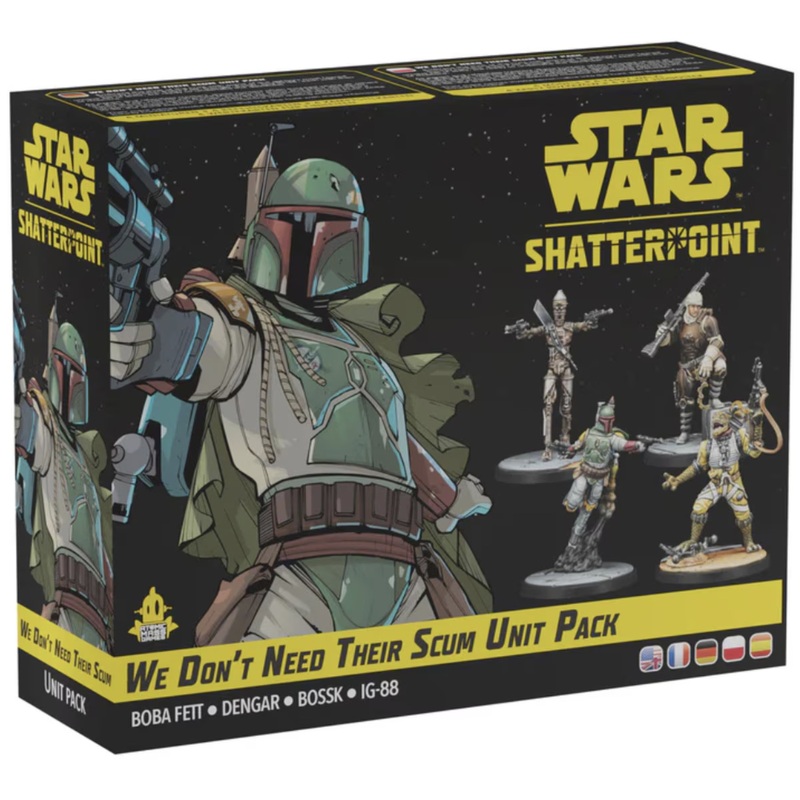 Star Wars Shatterpoint – We Don’t Need Their Scum Squad Pack