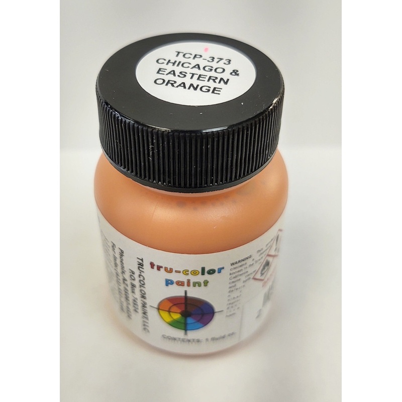 Tru Color TCP-373 Chicago and Eastern, Orange, Paint 1 ounce