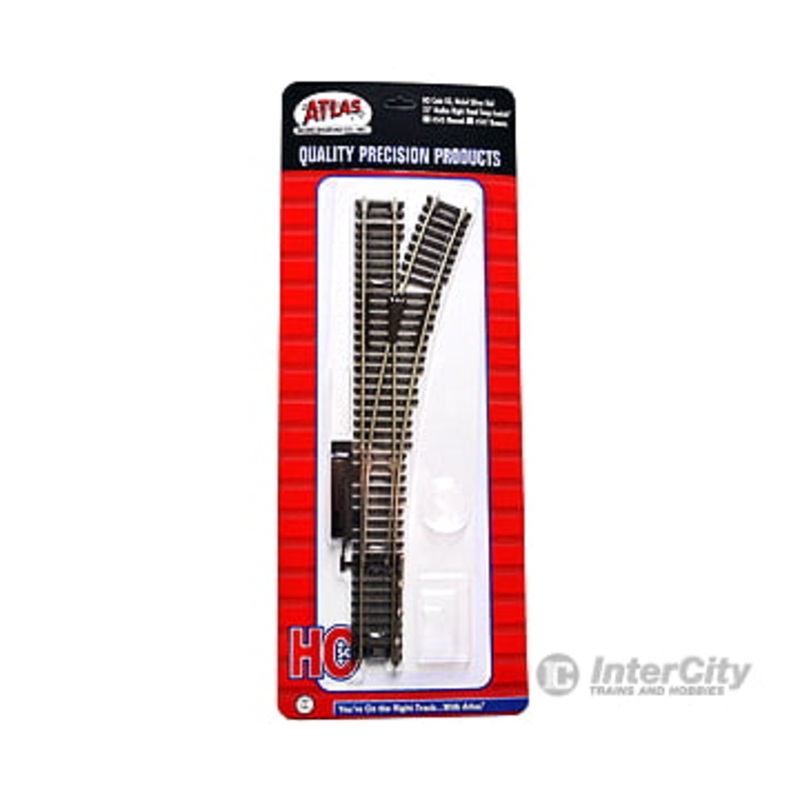 Atlas 545 Code 83 Snap-Switch(R) Manual Turnout — 22″ Radius, Right Hand