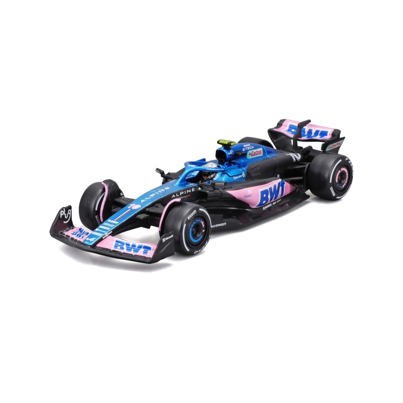 Burago – 1/43 BWT Alpine F1 2023 w/ Helmet & Case (#10 P. Gasly)
