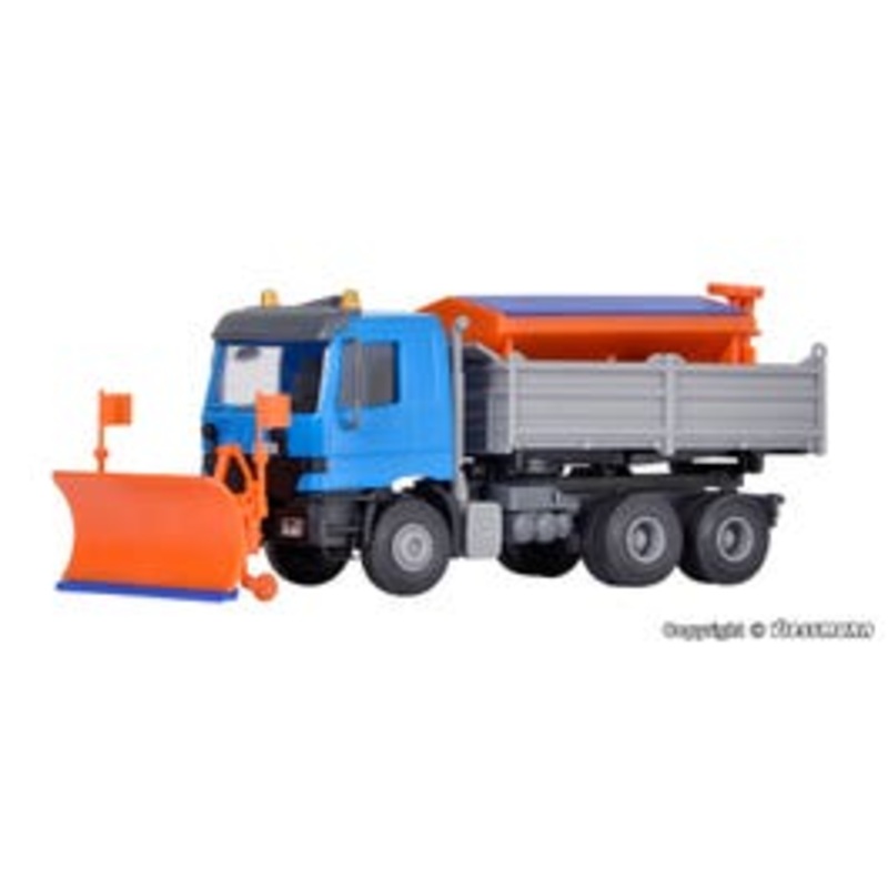 Kibri 15006  HO MB ACTROS with snowplough and spreader kit
