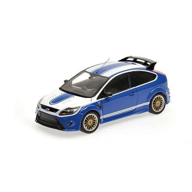 Minichamps – 1/18 Ford Focus RS 2010 Le Mans Classic Edition Ford Capri RS2600 1972 Tribute Blue