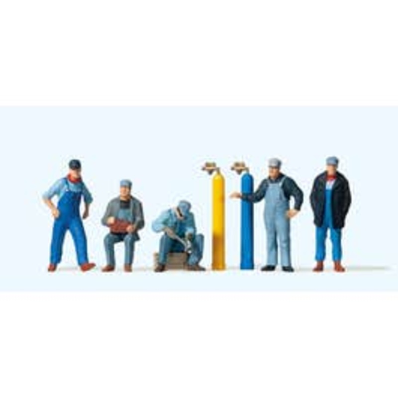 Preiser 10535  HO US Railway personnel 5 pcs