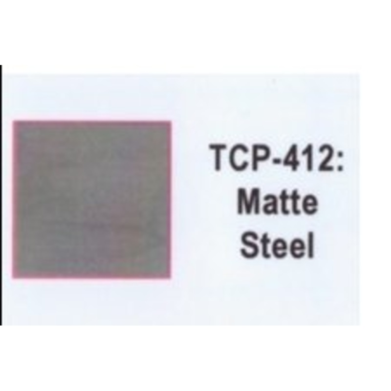 Tru Color TCP-412 Matte Steel, Paint 1 ounce