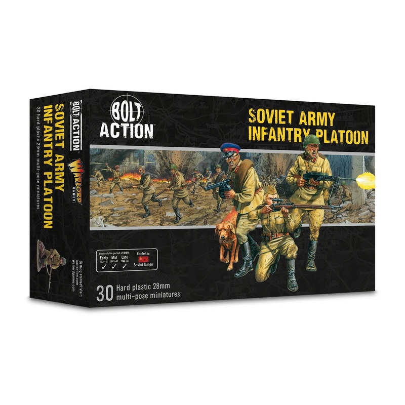 Warlord – Bolt Action: Soviet Army Infantry Platoon