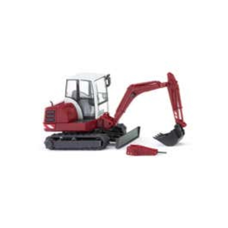Wiking 65808  HO Mini excavator HR 18 – purple