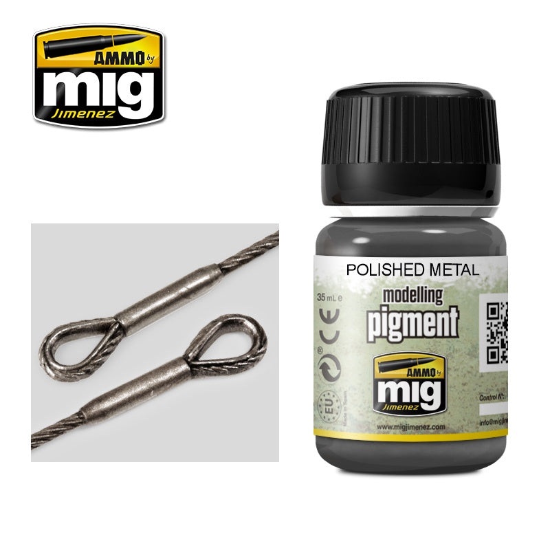 AMMO – 3021 Polished Metal Pigment (Pigment)