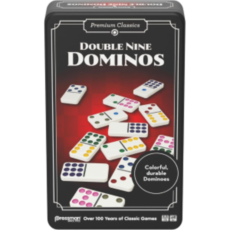 Double  9 Dominos Set (Tin Box)