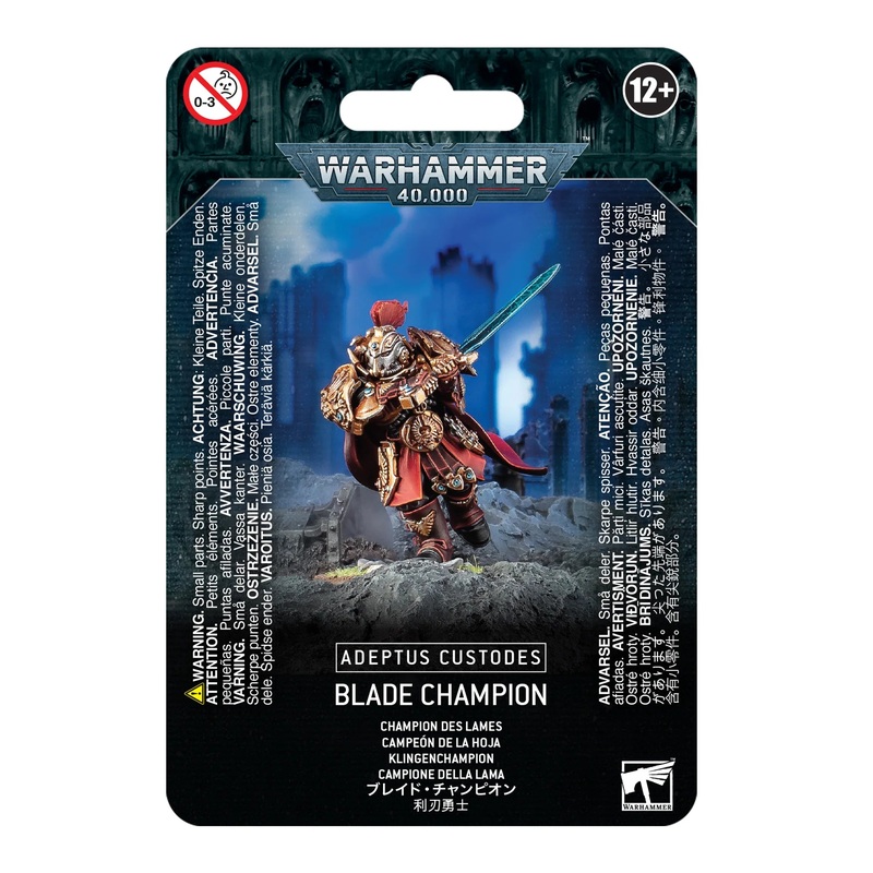 GW – Warhammer 40k Adeptus Custodes: Blade Champion  (01-17)