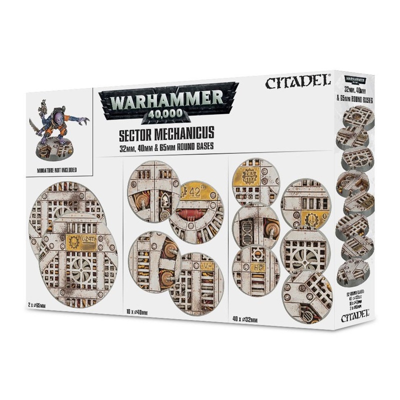 GW – Warhammer 40k Sector Mechanicus: Industrial Bases  (66-95)