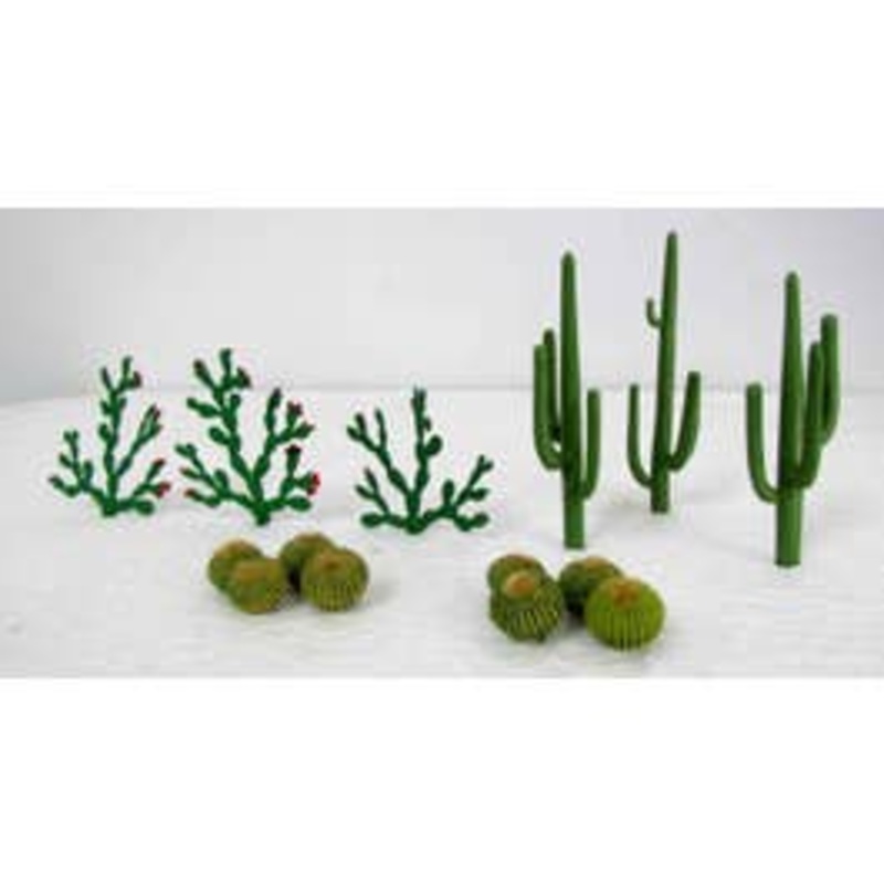 JTT 95613 Cactus HO-Scale 1/4″ to 2-1/2″ High, 15/pk