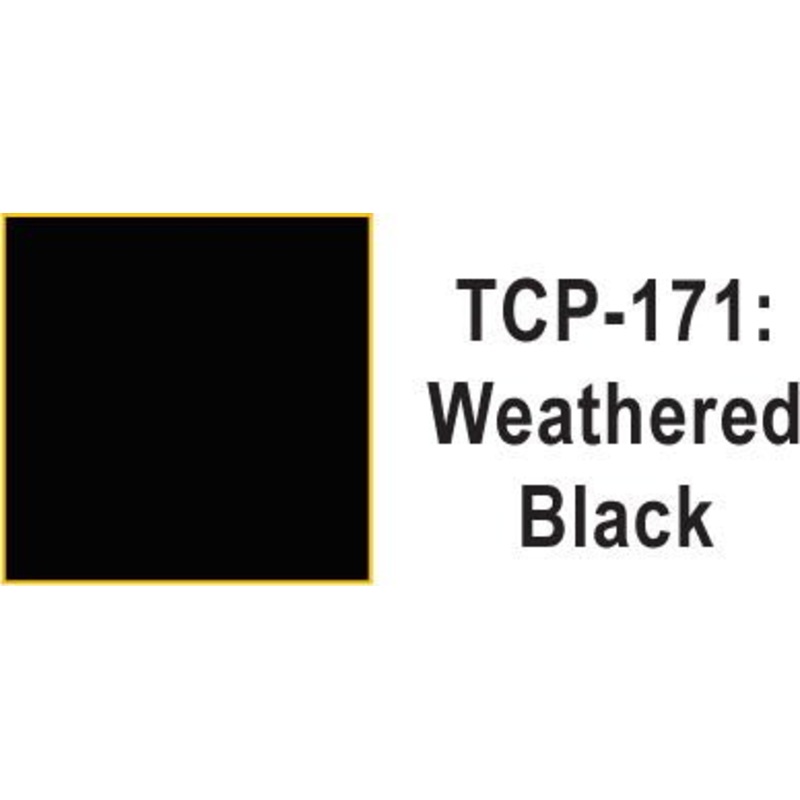 Tru Color TCP-171 Weathered Black Paint 1 ounce