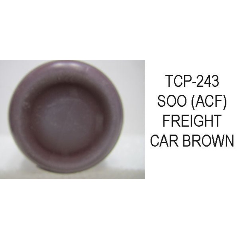 Tru Color TCP-243 SOO, ACF, Freight Car Brown 1 ounce