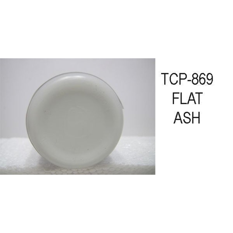 Tru Color TCP-869 Flat, Brushable Ash Paint 1 Fluid Ounce
