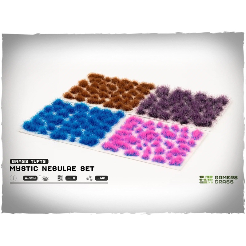 Gamers Grass – Tuft Set – Mystic Nebulae (Wild)  (GGSET-MN)