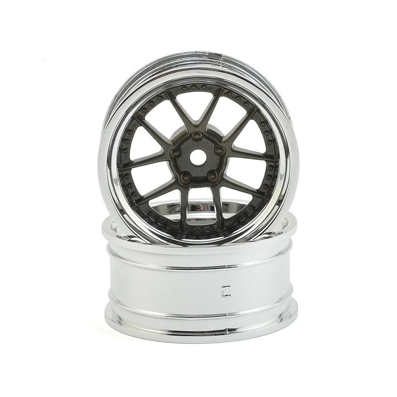HPI – DY-Champion Wheel 26mm Chrome/Bronze (6mm Offset) (2)