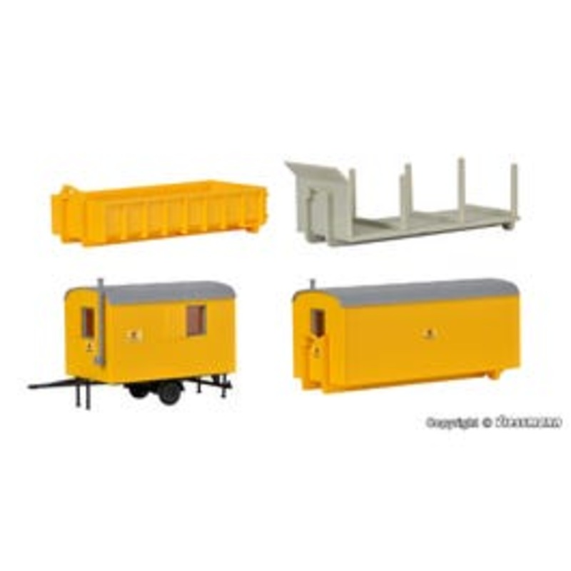 Kibri 15700  HO Construction site units kit