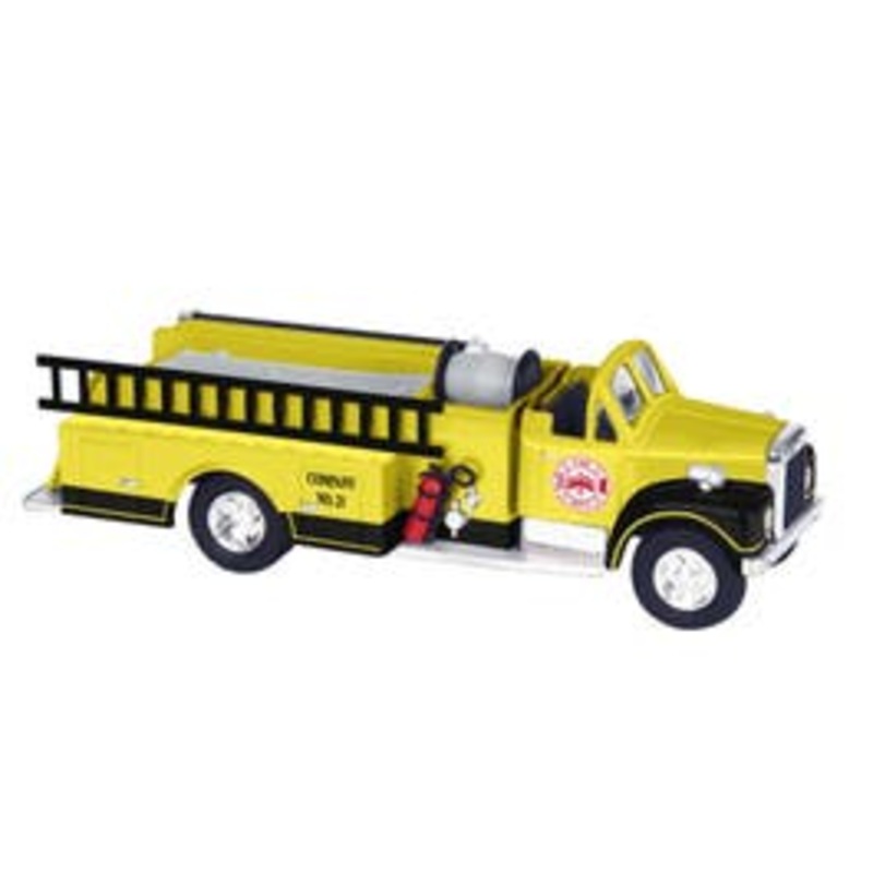 Lionel 2230070 O Yellow Die Cast Fire Truck