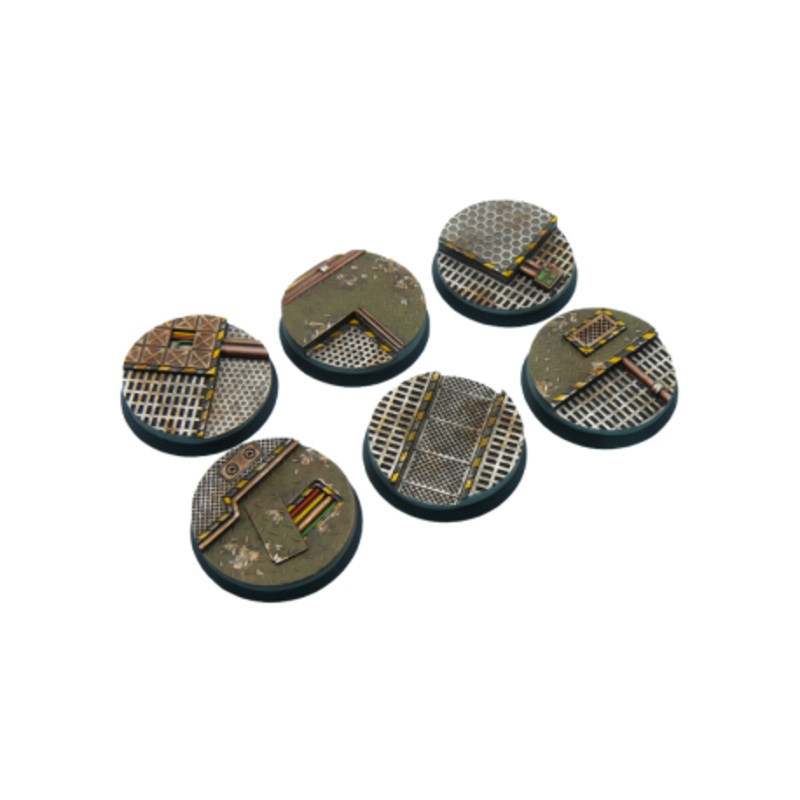 Micro Art Studio – Tech Bases – Round 40mm (2pc) B00922