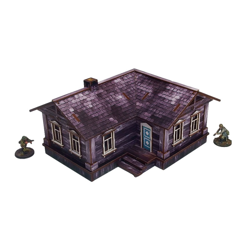 Micro Art Studio – WW2 Ostfront Village  Maria’s House (1)  (H00236)