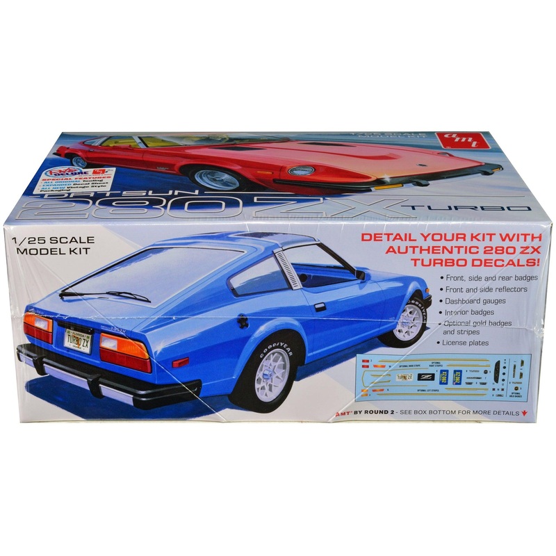 Skill 2 Model Kit Datsun 280ZX Turbo 1/25 Scale Model by AMT