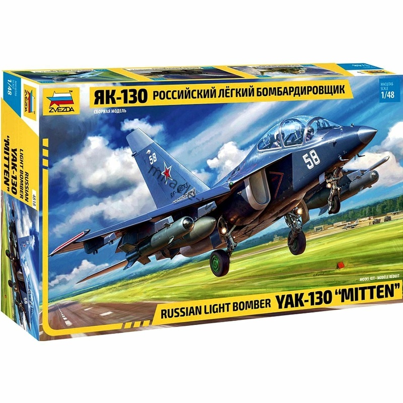 Zvezda – 1/48 Russian Light Bomber YAK-130 “Mitten”