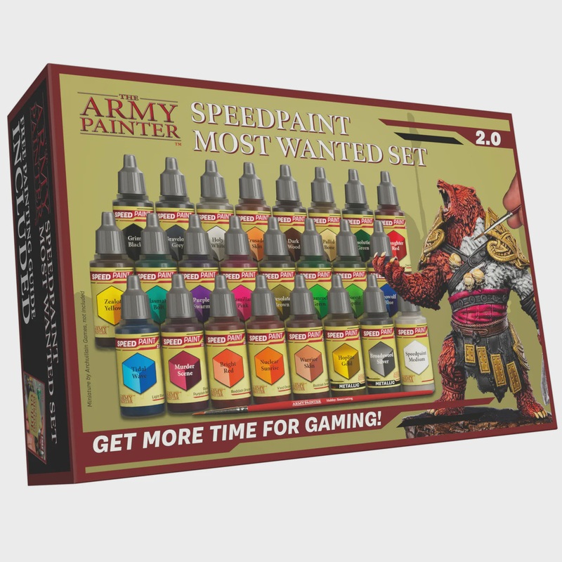 Army Painter – Speedpaint Most Wanted Set 2.0