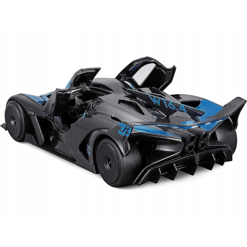 Bugatti Bolide Blue and Black Metallic “Special Edition” Series 1/24 Diecast Model Car by Maisto
