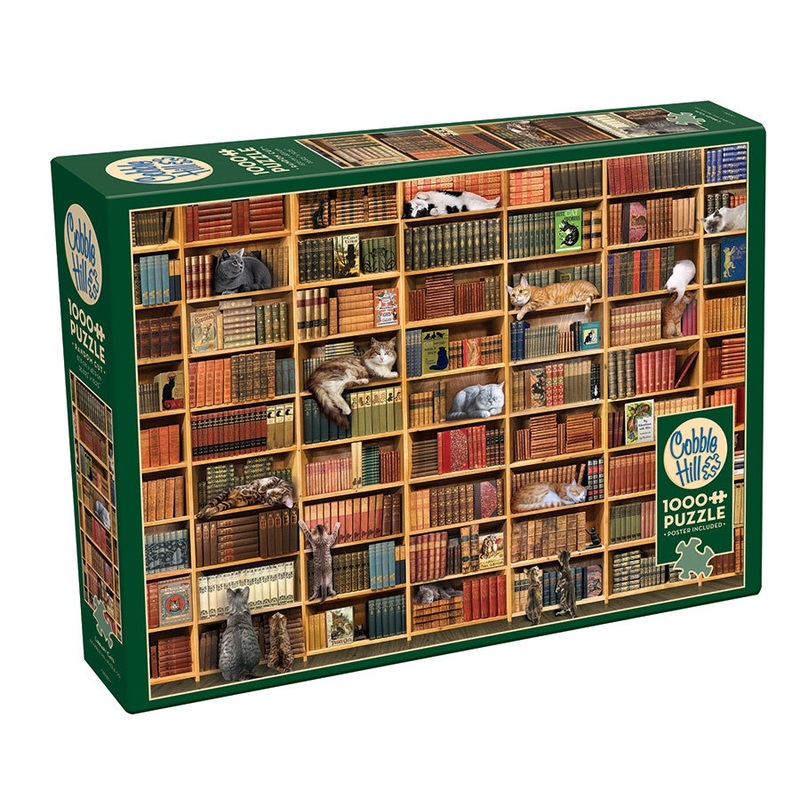 Cobble Hill – The Cat Library (1000pcs)