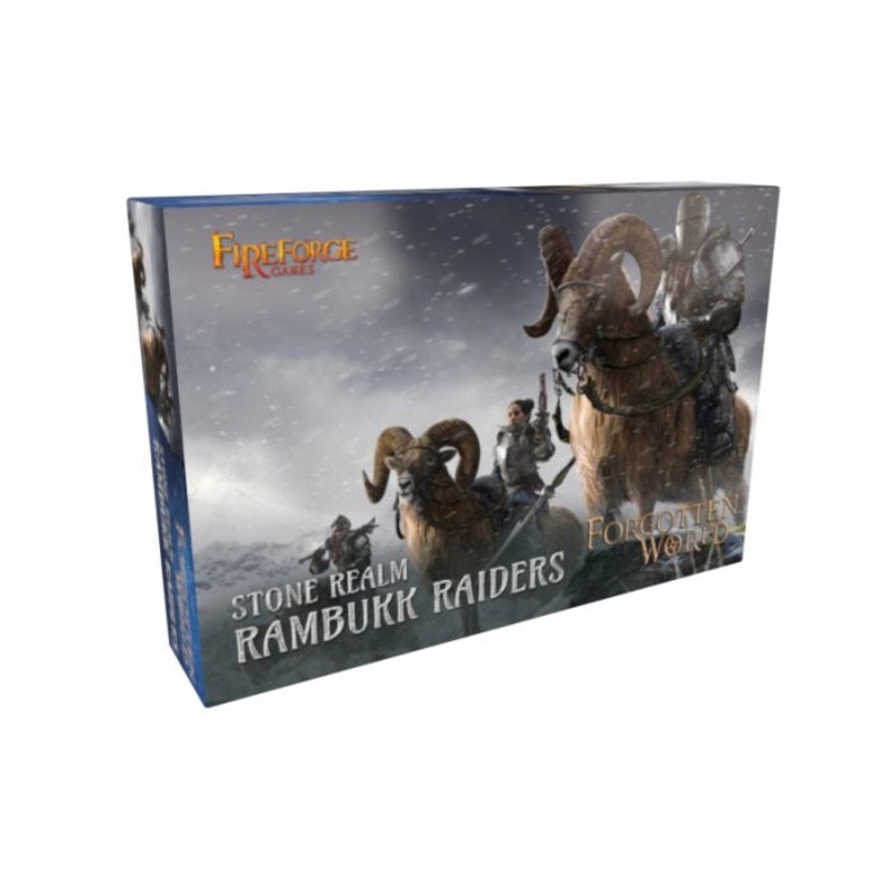 Fireforge Games – Stone Realm Rambukk Raiders (Dwarfs) (12 Plastic Multipart Figs.)