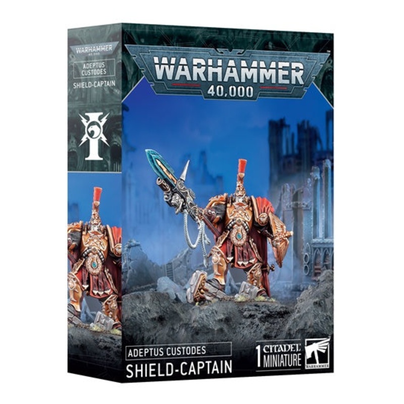 GW – Warhammer 40k Adeptus Custodes: Shield Captain (01-21)