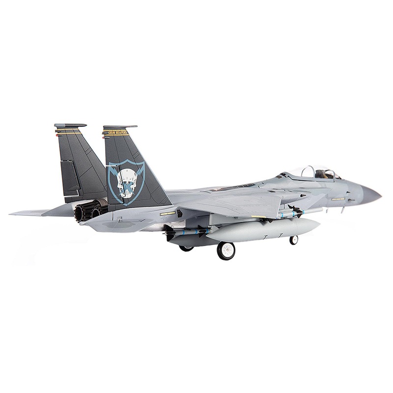McDonnell Douglas F-15C Eagle Fighter Aircraft “493rd Fighter Squadron Grim Reapers 45th Anniversary Edition” (2022) United States Air Force 1/72 Diecast Model by JC Wings