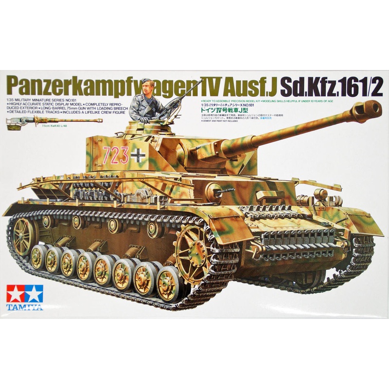 Tamiya – 1/35 German Pz.IV Ausf.J (Sd.Kfz.161/2)