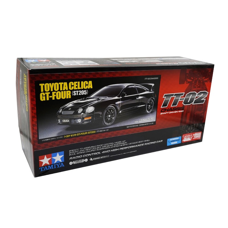 Tamiya – R/C Toyota Celica GT-Four (ST205) (TT02) (ESC Incl)