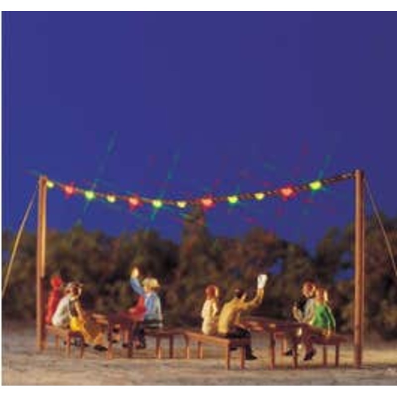 Busch 5408  HO summer night party kit