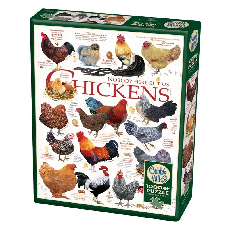 Cobble Hill – Chicken Quotes (1000pcs)