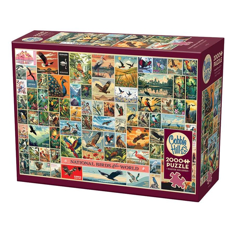Cobble Hill – National Birds of the World (2000pcs)