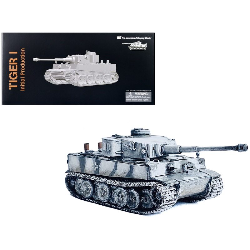Germany Tiger I Initial Production Tank “s.Pz.Abt.502 Mga” (1942) “NEO Dragon Armor” Series 1/72 Plastic Model by Dragon Models