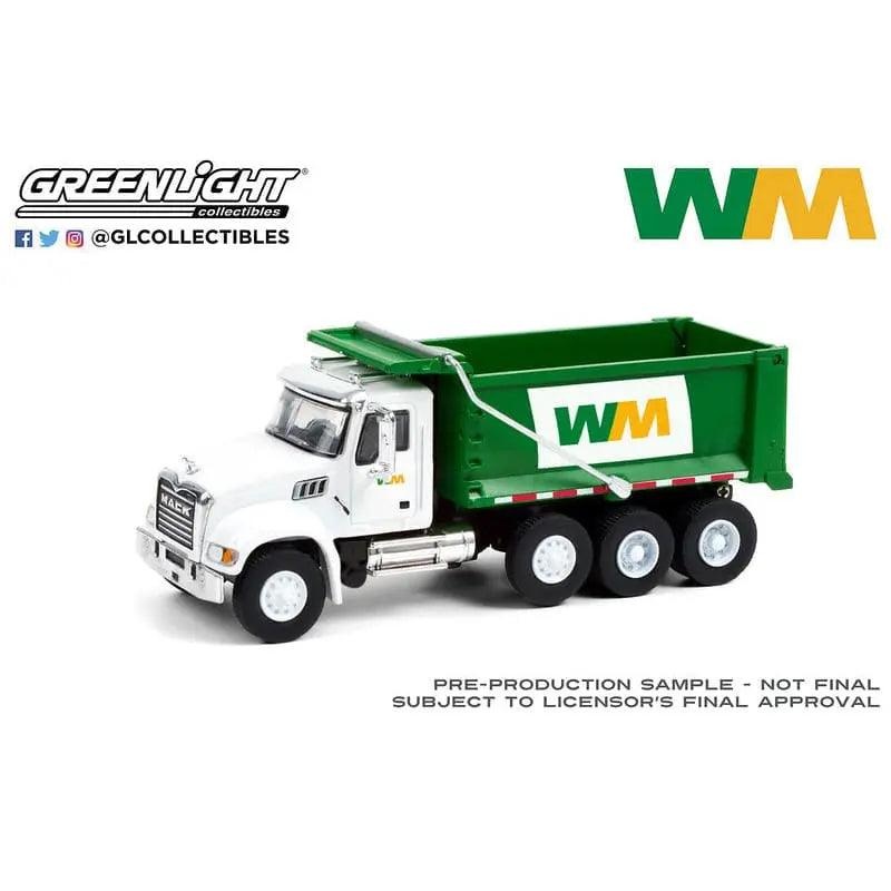 GL – 1:64 scale 2020 Mack Granite Dump Truck – Waste Management