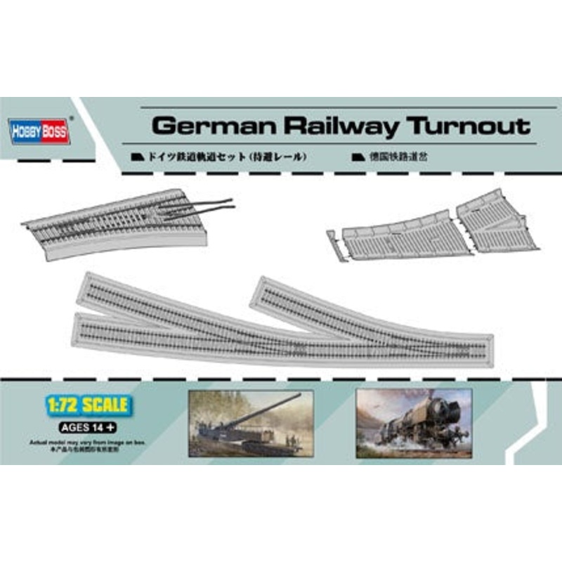 Hobby Boss – 1/72 German Railway Turnout