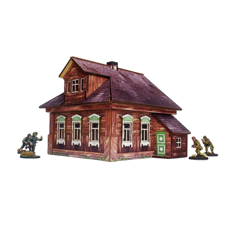 Micro Art Studio – WW2 Ostfront Village  Forester’s Dacha (1)  (H00234)