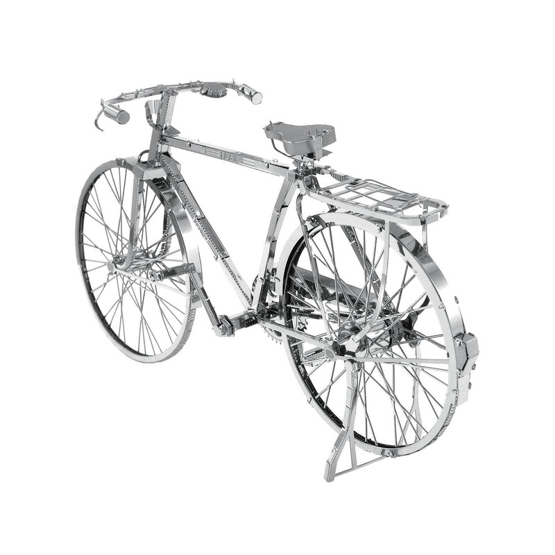 Model Kit Classic Bicycle “Bon Voyage” (Challenging Difficulty) Steel Model by Metal Earth