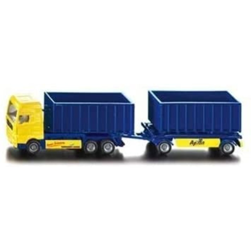 Siku – 1/87 Roll-Off Skip Lorry w/ Trailer