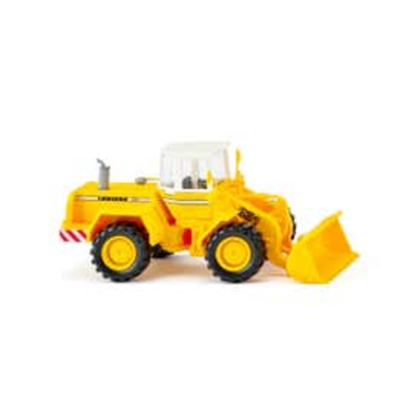 Wiking 65110  HO Wheel loader (Liebherr) – yellow
