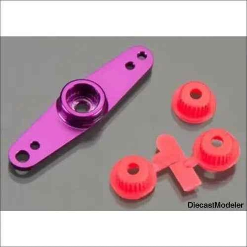 Duratrax Aluminum Servo Arm Double Purple