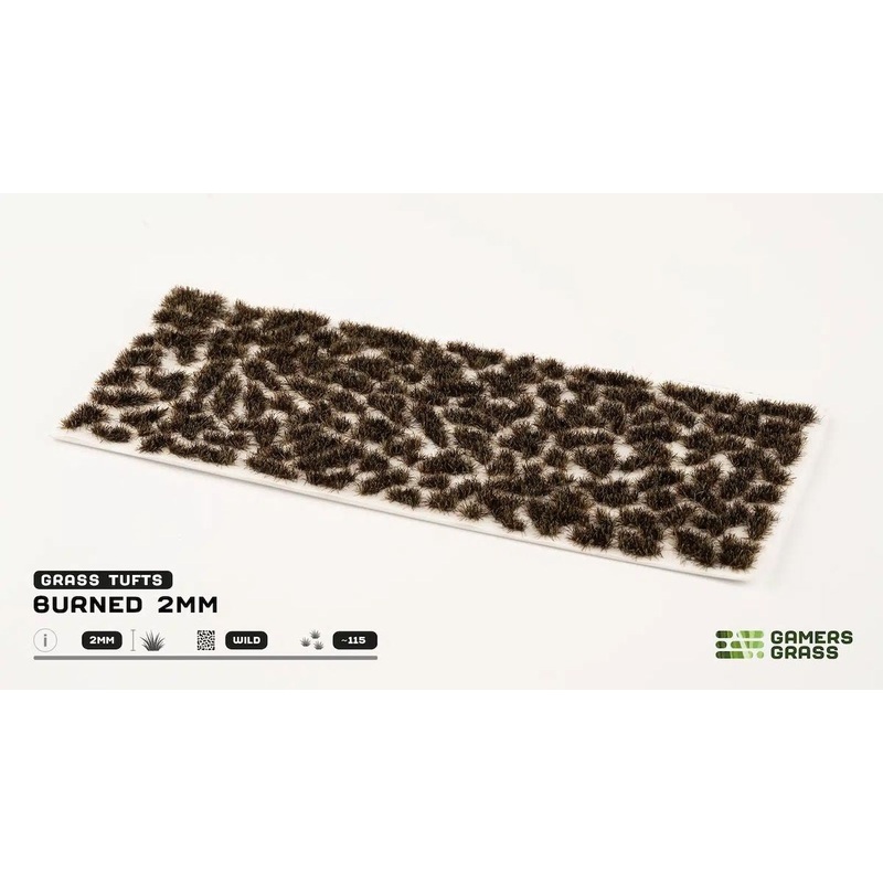 Gamers Grass – 2mm Tufts – Burned  (GG2-BUR)