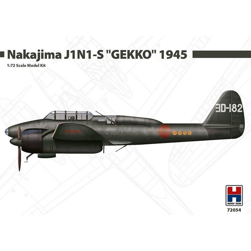 Hobby 2000 – 1/72 Nakajima J1N1-S “GEKKO” 1945
